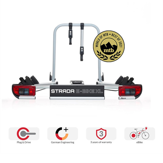 БАГАЖНИК ЗА ТЕГЛИЧ ATERA STRADA E BIKE XL