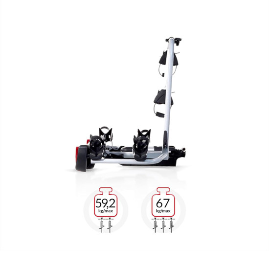 БАГАЖНИК ЗА ТЕГЛИЧ ATERA STRADA E BIKE XL