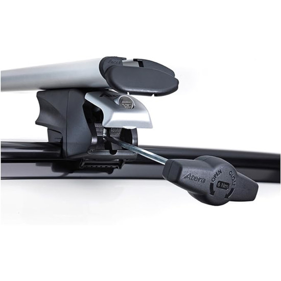 Багажник за Audi A3 5d Sportback (8P - integrated railing) (2004-->2013) Atera Signo RTD Black Flush Rail