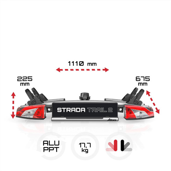 БАГАЖНИК ЗА ТЕГЛИЧ ATERA STRADA TRAIL 2