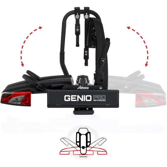 БАГАЖНИК ЗА ТЕГЛИЧ ATERA GENIO PRO ADVANCED BLACK EDITION