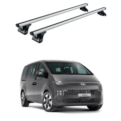 БАГАЖНИК ГРЕДИ CRUZ ALU CARGO AF Hyundai Staria 5d (I/US4 - standard roof) (2021-->)