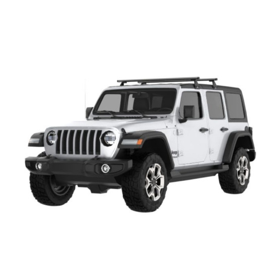 БАГАЖНИК ГРЕДИ CRUZ ALU CARGO AF2 за Jeep Wrangler 2d/4d (JK - hard top) (2007-->2018)