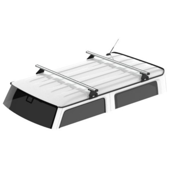 БАГАЖНИК ГРЕДИ CRUZ ALU CARGO AF2 за Lada Niva 3d (rain gutters) (1977-->)