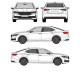БАГАЖНИК ГРЕДИ CRUZ AIRO T Skoda Superb 5d liftback (IV/B9(3Y) - standard roof) (2024-->)