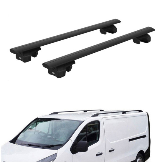 Багажник за Volkswagen T7 Roof Railing (2024-->) CRUZ AIRO DARK