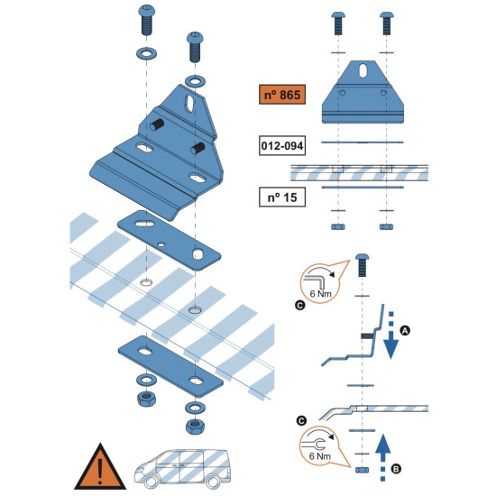 БАГАЖНИК ТОВАРНА СКАРА CRUZ EVO RACK MODULE Opel / Vauxhall Movano L1H2 (III) (2010-->2021)
