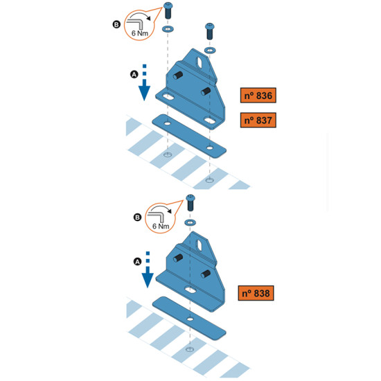 БАГАЖНИК ЗА ТОВАРНИ АВТОМОБИЛИ CRUZ ALU CARGO AF2 Opel / Vauxhall Combo L1H1/L2H1 (D) (2012-->2018)