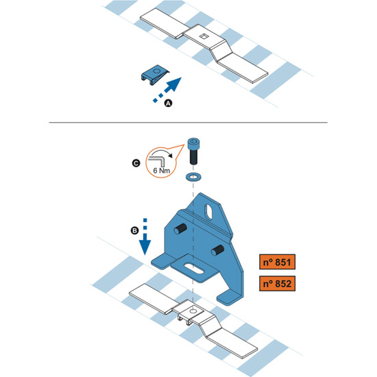 БАГАЖНИК ТОВАРНА СКАРА CRUZ EVO RACK MODULE Fiat Scudo L1H1 (Compact XS - 4 fixpoint) (2022-->)