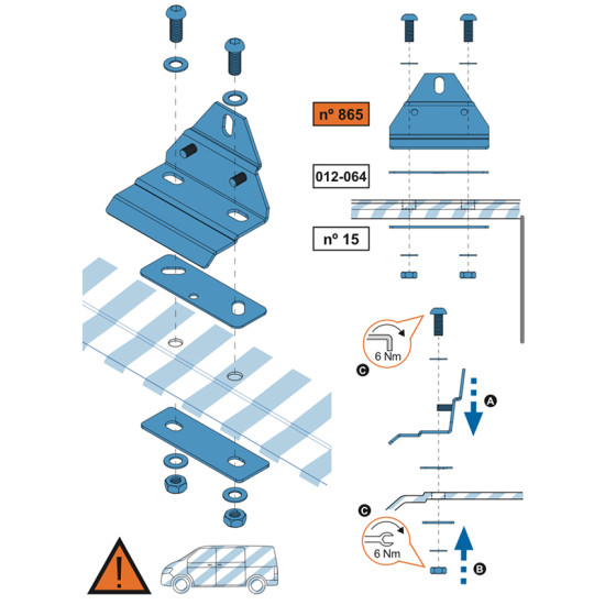 БАГАЖНИК ТОВАРНА СКАРА CRUZ EVO RACK MODULE Renault Master L2H2 (III) (2010-->2024)
