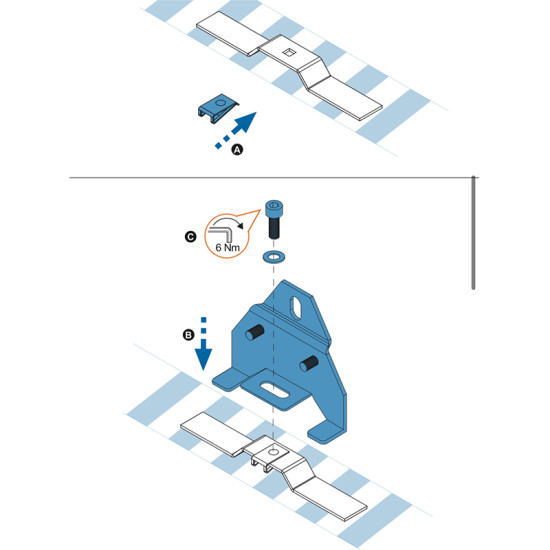 БАГАЖНИК ТОВАРНА СКАРА CRUZ EVO RACK MODULE Toyota ProAce L2H1 (2013-->2016)