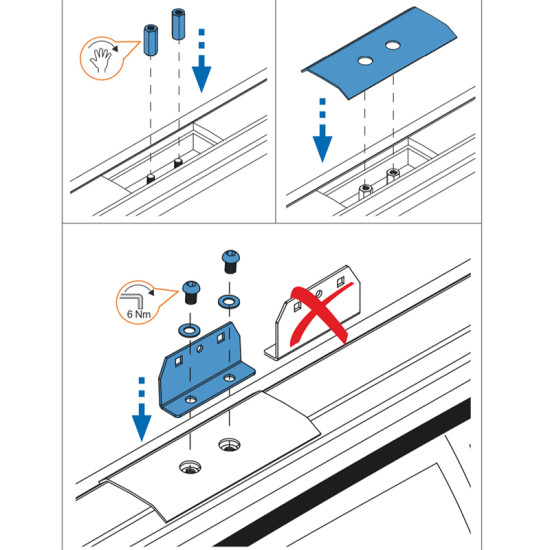 БАГАЖНИК ГРЕДИ CRUZ AIRO FIX DARK Honda CR-V 5d (III - fixpoint) (2007-->2012)
