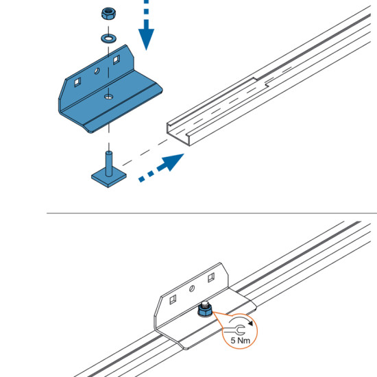 БАГАЖНИК ГРЕДИ CRUZ AIRO X Land Rover Range Rover Sport I (L320 - T-Profile / T-Track) (2005-->2013)