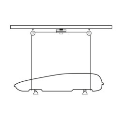 ЛИФТ МЕХАНИЗЪМ ЗА АВТОБОКС ЗА ТАВАН CRUZ LIFT