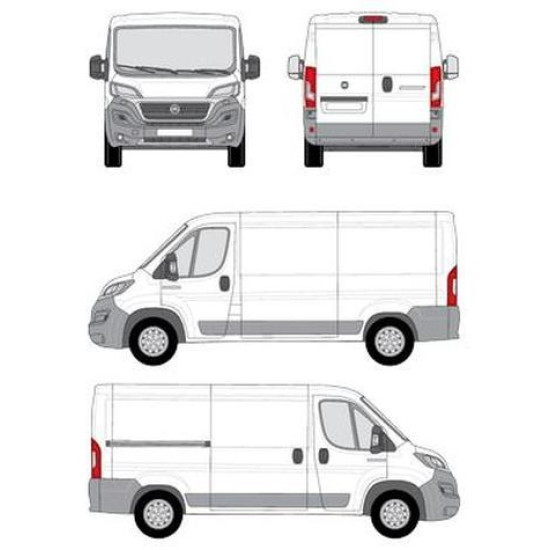БАГАЖНИК ТОВАРНА СКАРА CRUZ EVO RACK MODULE Fiat Ducato L2H1 (III.2) (2014-->)