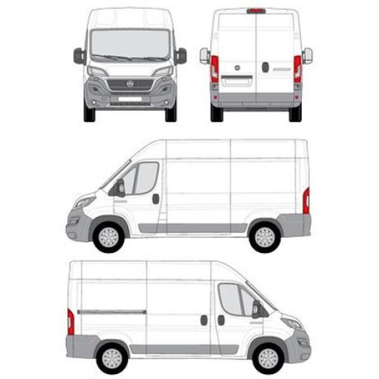 БАГАЖНИК ТОВАРНА СКАРА CRUZ EVO RACK MODULE Fiat Ducato L2H2 (III.2) (2014-->)