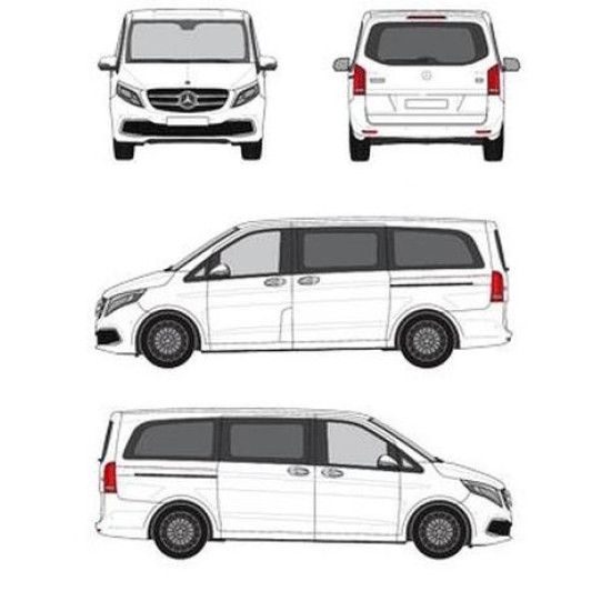 БАГАЖНИК ТОВАРНА СКАРА CRUZ EVO RACK MODULE Mercedes Clase V L2H1/long (W447) (2014-->)
