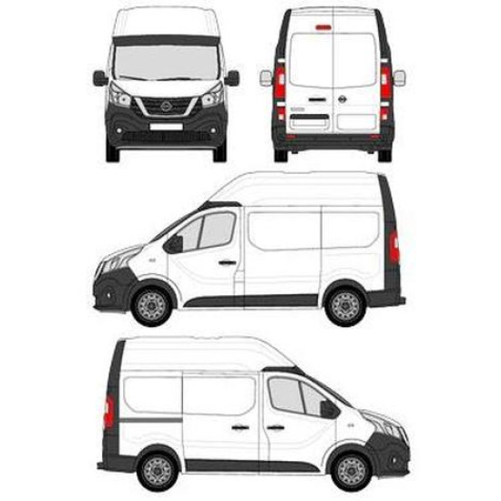 БАГАЖНИК ТОВАРНА СКАРА CRUZ EVO RACK MODULE Nissan NV300 L1H2 (I) (2016-->2022)