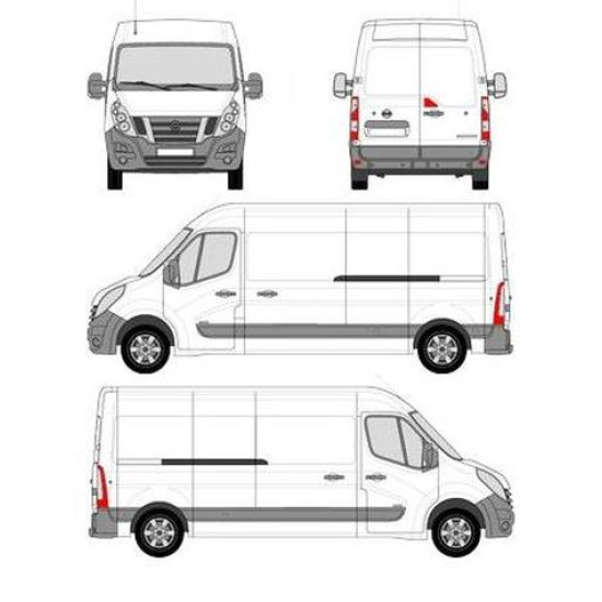 БАГАЖНИК ТОВАРНА СКАРА CRUZ EVO RACK MODULE Nissan NV400 L3H2 (III) (2010-->)