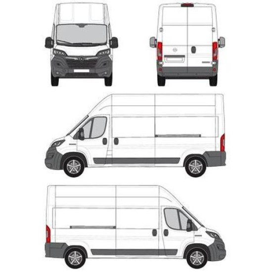 БАГАЖНИК ТОВАРНА СКАРА CRUZ EVO RACK MODULE Opel / Vauxhall Movano L3H3 (IV) (2021-->)