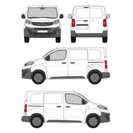 БАГАЖНИК ТОВАРНА СКАРА CRUZ EVO RACK MODULE Opel / Vauxhall Vivaro L1H1 (S/short - 4 fixpoint) (2019-->)