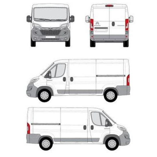 БАГАЖНИК ТОВАРНА СКАРА CRUZ EVO RACK MODULE Peugeot Boxer L2H1 (III.2) (2014-->)