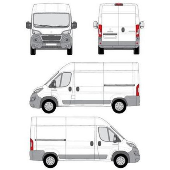 БАГАЖНИК ТОВАРНА СКАРА CRUZ EVO RACK MODULE Peugeot Boxer L2H2 (III.2) (2014-->)
