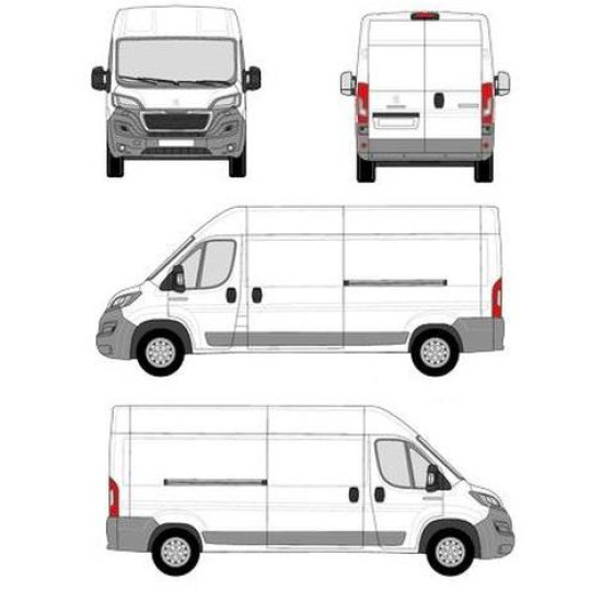 БАГАЖНИК ТОВАРНА СКАРА CRUZ EVO RACK MODULE Peugeot Boxer L3H2 (III.2) (2014-->)