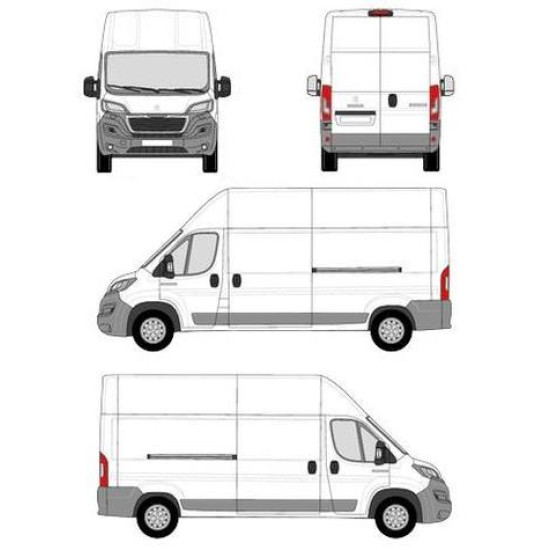 БАГАЖНИК ТОВАРНА СКАРА CRUZ EVO RACK MODULE Peugeot Boxer L3H3 (III.2) (2014-->)