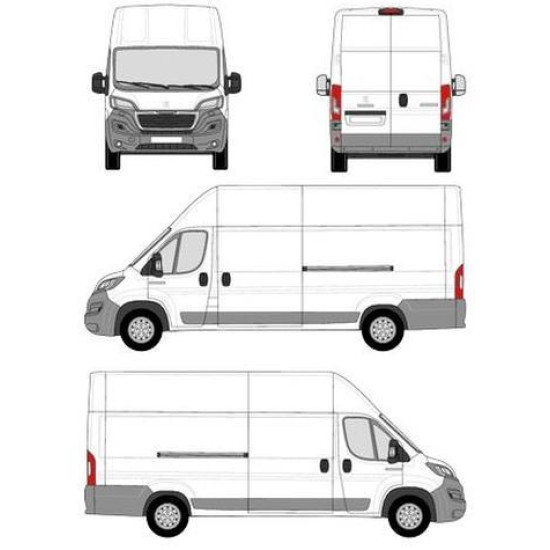 БАГАЖНИК ТОВАРНА СКАРА CRUZ EVO RACK MODULE Peugeot Boxer L4H3 (III.2) (2014-->)