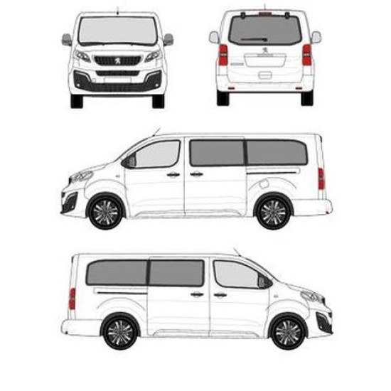 БАГАЖНИК ТОВАРНА СКАРА CRUZ EVO RACK MODULE Peugeot Traveller L3H1 (XL/long - 5 fixpoint) (2016-->)