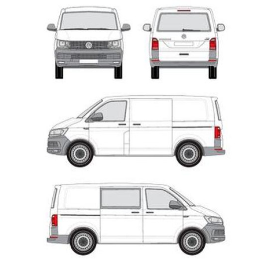 БАГАЖНИК ТОВАРНА СКАРА CRUZ EVO RACK MODULE Volkswagen T6/T6.1 (T-Profile / T-Track) (2015-->2024)