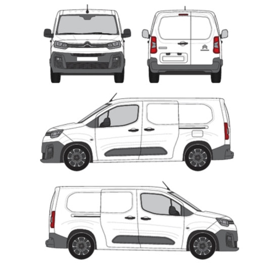БАГАЖНИК ТОВАРНА СКАРА CRUZ EVO RACK MODULE Citroën e-Berlingo XL (III) (2018-->)