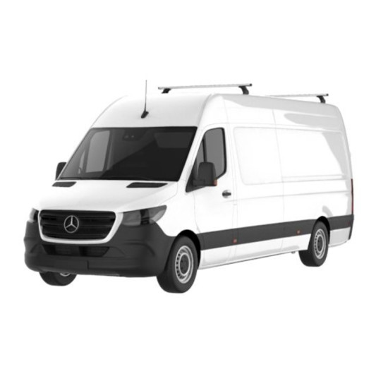 БАГАЖНИК ЗА ТОВАРНИ АВТОМОБИЛИ CRUZ ALU CARGO AF2 MAN TGE L3H2 (MWB/normal roof) (2017-->)