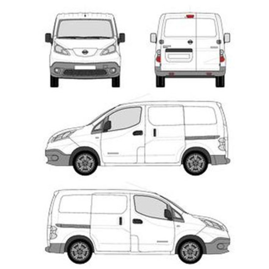 БАГАЖНИК ТОВАРНА СКАРА CRUZ EVO RACK MODULE Nissan e-NV200 (2014-->)