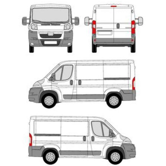 БАГАЖНИК ТОВАРНА СКАРА CRUZ EVO RACK MODULE Peugeot Boxer L1H1 (III) (2006-->2014)