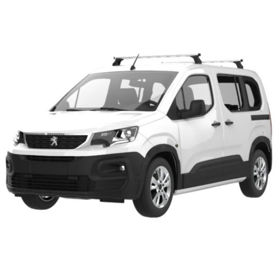 БАГАЖНИК ЗА ТОВАРНИ АВТОМОБИЛИ CRUZ ALU CARGO AF2 Peugeot Rifter M/Standard-XL/LWB/Long (I) (2018-->)