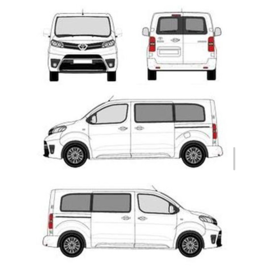 БАГАЖНИК ТОВАРНА СКАРА CRUZ EVO RACK MODULE Toyota Proace City Verso L2 (I) (2019-->)