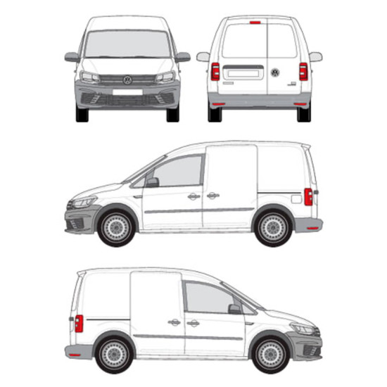 БАГАЖНИК ТОВАРНА СКАРА CRUZ EVO RACK MODULE Volkswagen Caddy (III.2) (2011-->2015)