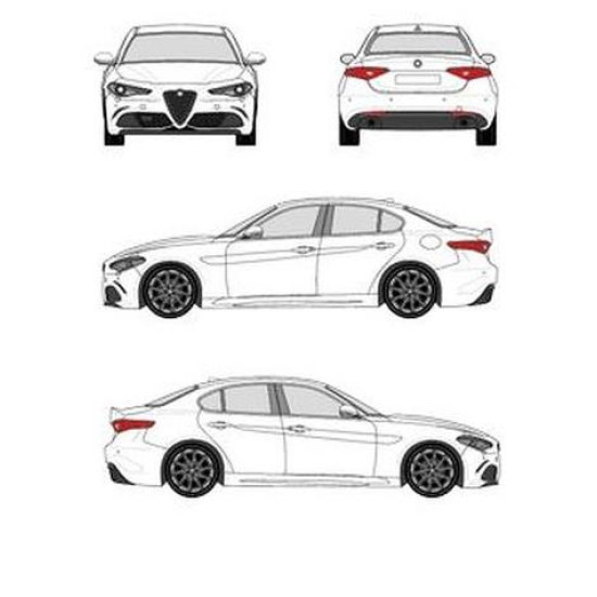 БАГАЖНИК ГРЕДИ CRUZ AIRO T ALFA ROMEO GIULIA SEDAN 4D (2016->)