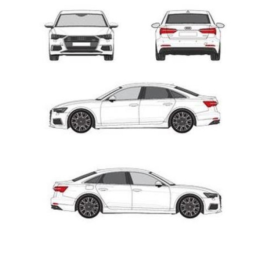 БАГАЖНИК ГРЕДИ CRUZ AIRO T AUDI A6 SEDAN 4D (C8 - STANDARD ROOF) (2018-->)