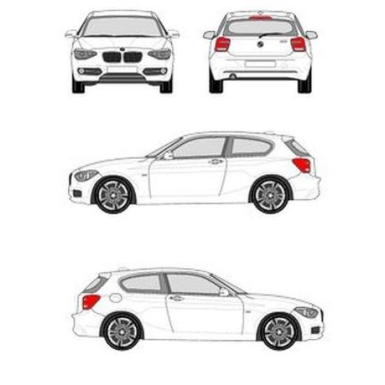 БАГАЖНИК ГРЕДИ CRUZ AIRO FIX BMW Serie 1 3d (F21 - fixpoint) (2012-->2020)