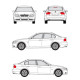 БАГАЖНИК ГРЕДИ CRUZ AIRO FIX BMW Serie 3 sedan 4d (E90 - fixpoint) (2005-->2012)