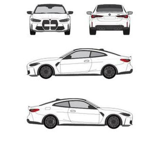 Багажник греди Cruz Airo FUSE DARK за BMW Serie 4 Coupe 3d (G22 - fixpoint) (2021-->)