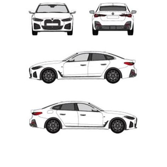 Багажник греди Cruz Airo FUSE DARK за BMW 4-Series Gran Coupe 4d (G26 - fixpoint) (2021-->)