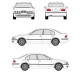 БАГАЖНИК ЗА BMW Serie 5 sedan 4d (E39 - fixpoint) (1995-->2003) CRUZ AIRO FIX