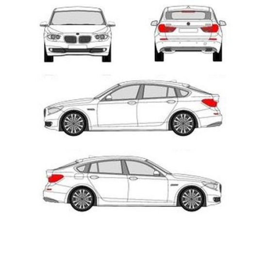 БАГАЖНИК ЗА BMW 5 GT ГРЕДИ CRUZ AIRO X BMW SERIE 5 GT (F07 - fixpoint) (2009-->2017)