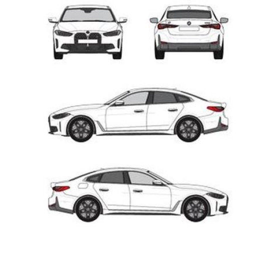 Багажник греди Cruz Airo FUSE DARK за BMW i4 5d liftback (G26 - fixpoint) (2021-->)