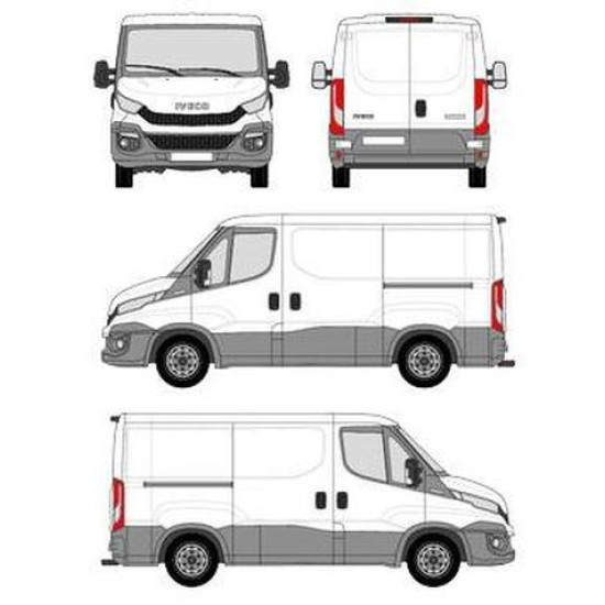 БАГАЖНИК ТОВАРНА СКАРА CRUZ EVO RACK MODULE Iveco Daily 3000/H1 (7,3 m3) (2014-->)
