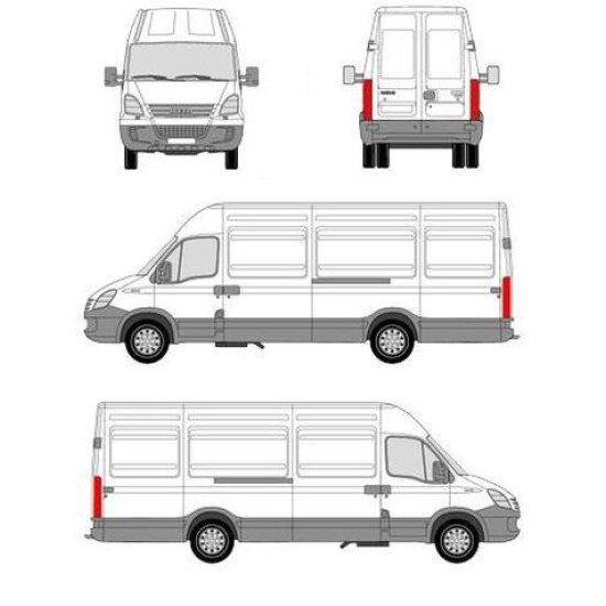 БАГАЖНИК ТОВАРНА СКАРА CRUZ EVO RACK MODULE Iveco Daily L3H2 (III) (2000-->2014)